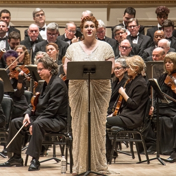 Soprano Tamara Wilson sang the role of the Angel in Max Bruch's 'Moses.' (Jito Lee)